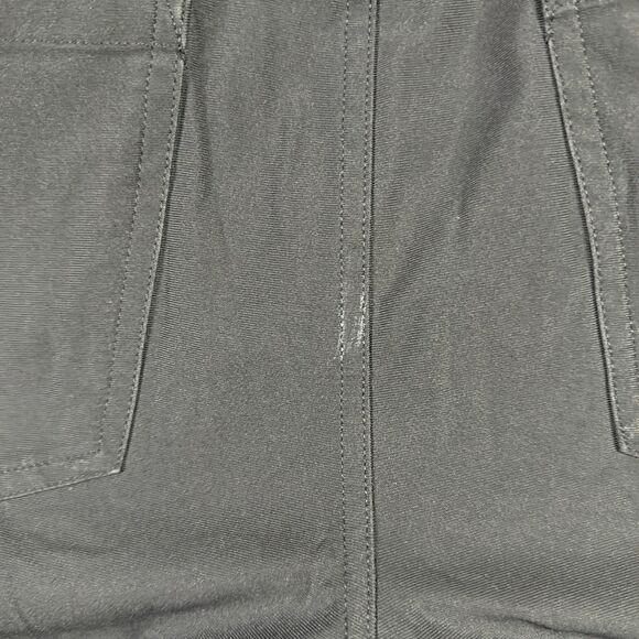 Lululemon Pants Mens 34x27 Black ABC Slim Fit Stretch Warpstreme Chino 5 Pocket - Picture 6 of 13